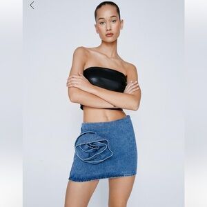 NASTY GAL denim skirt